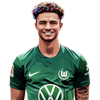 Kevin Paredes player cartoon