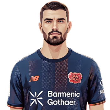 Martin Terrier player cartoon