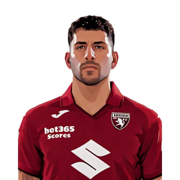 Guillermo Maripán player cartoon
