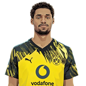 Julien Duranville player cartoon