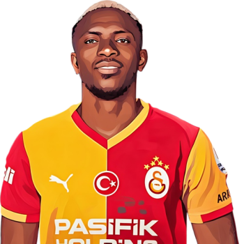 Victor Osimhen player cartoon