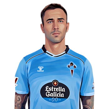 Matias Vecino player cartoon