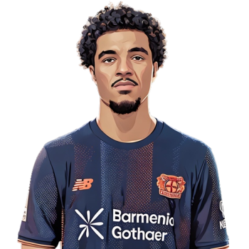 Malik Tillman player cartoon