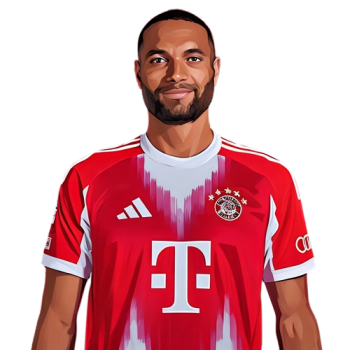 Jonathan Tah player cartoon