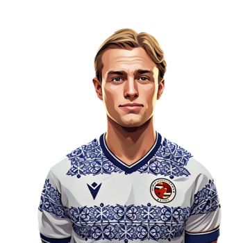 Michael Stickland player cartoon