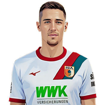 Keven Schlotterbeck player cartoon