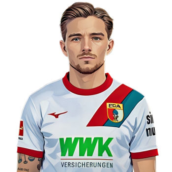 Mads Valentin player cartoon