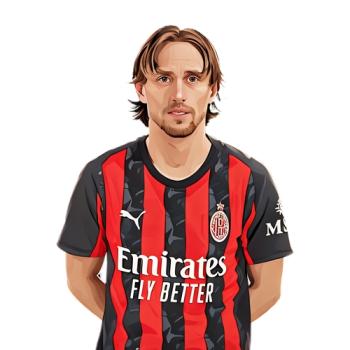 Luka Modric player cartoon
