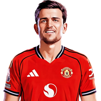 Harry Maguire player cartoon