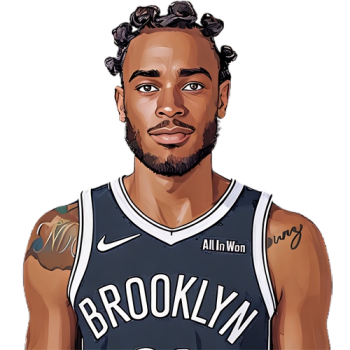 Nic Claxton player cartoon