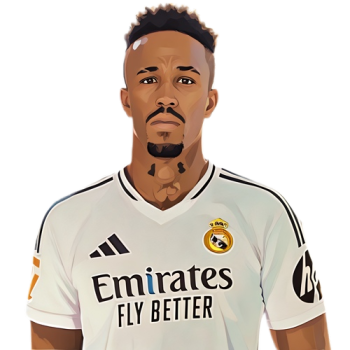 Éder Militão player cartoon