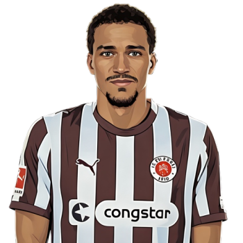 Andréas Hountondji player cartoon