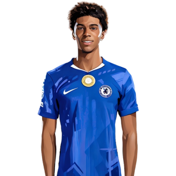 Josh Acheampong player cartoon