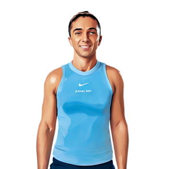 Sara Errani player cartoon