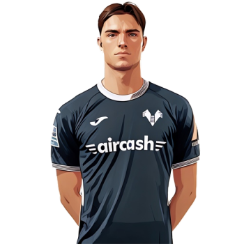 Giacomo Toniolo player cartoon