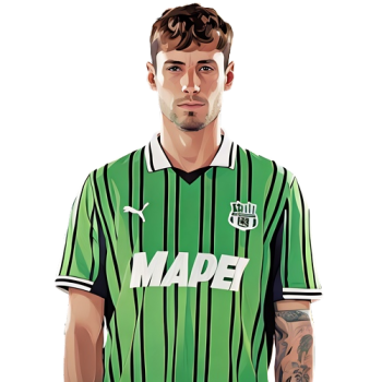 Andrea Pinamonti player cartoon