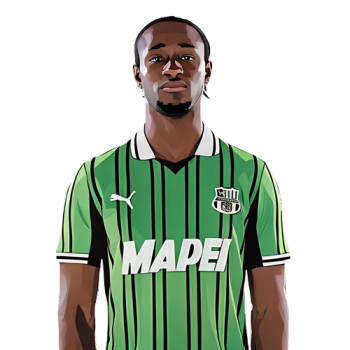 Ismaël Koné player cartoon