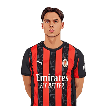 Samuele Ricci player cartoon