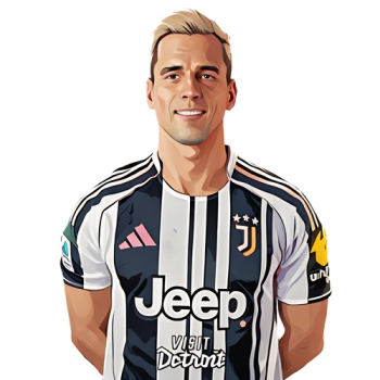 Arkadiusz Milik player cartoon
