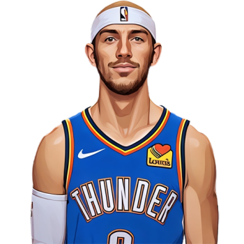 Alex Caruso player cartoon