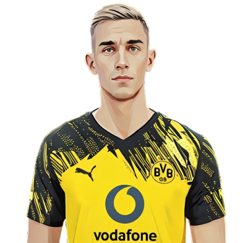 Nico Schlotterbeck player cartoon