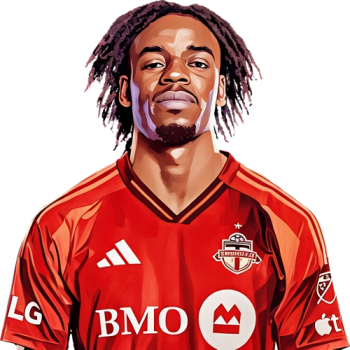 Deandre Kerr player cartoon