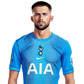 Guglielmo Vicario player cartoon