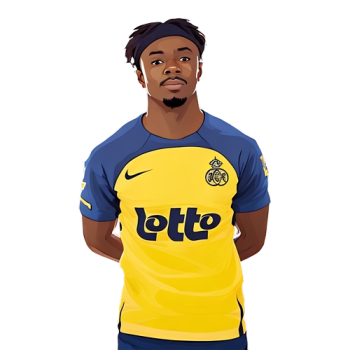 Mohammed Fuseini player cartoon