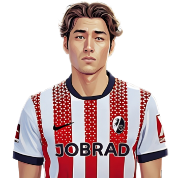 Yuito Suzuki player cartoon