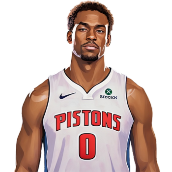 Jalen Duren player cartoon