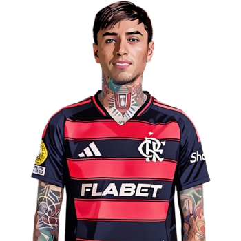 Erick Pulgar player cartoon