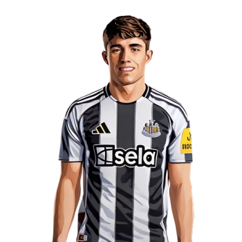 Valentino Livramento player cartoon