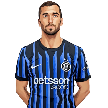 Henrikh Mkhitaryan player cartoon