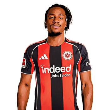 Michy Batshuayi player cartoon