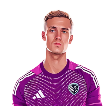 Ryan Schewe player cartoon