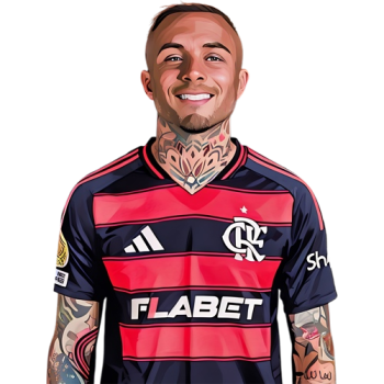 Everton player cartoon