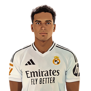 Rodrygo player cartoon