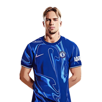 Mykhailo Mudryk player cartoon