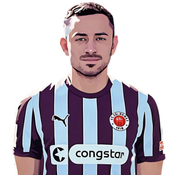 Manolis Saliakas player cartoon