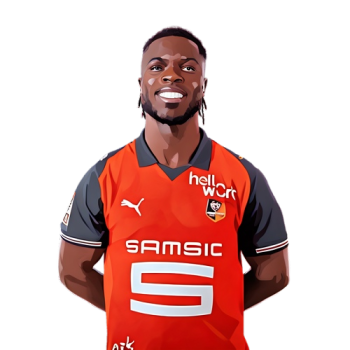 Alidu Seidu player cartoon