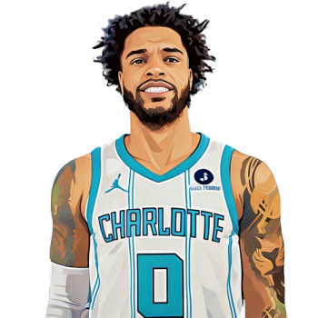 Miles Bridges player cartoon