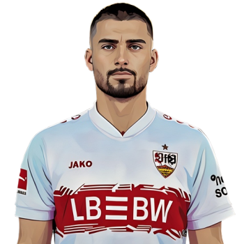 Deniz Undav player cartoon