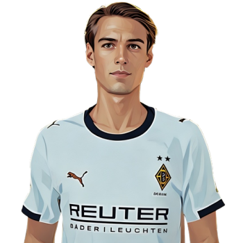 Florian Neuhaus player cartoon