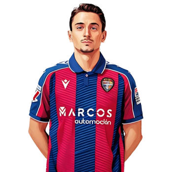 Pablo Martínez player cartoon