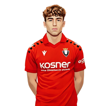 Víctor Muñoz player cartoon