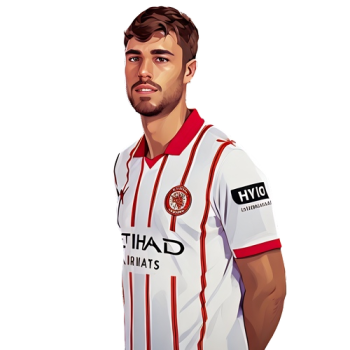 Hugo Rincón player cartoon