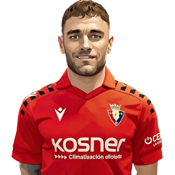 Javi Galán player cartoon