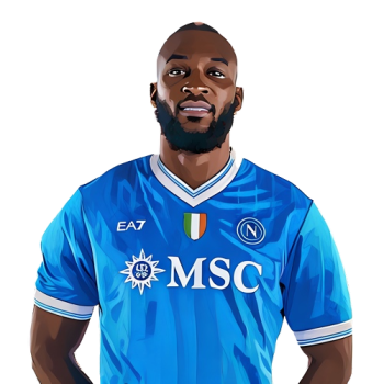 Romelu Lukaku player cartoon