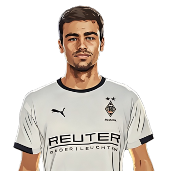 Giovanni Reyna player cartoon