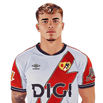 Pep Chavarría player cartoon